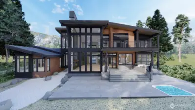 Drafted up home renderings