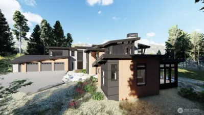 Drafted up home renderings