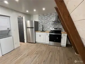 Kitchen with eating space