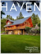 A front cover magazine featured property.