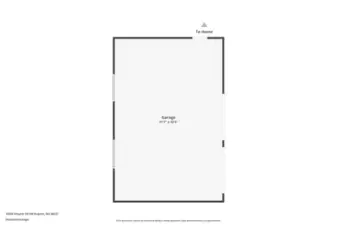 Detached Garage/Shop Floor Plan