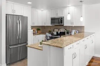 Upgraded appliances