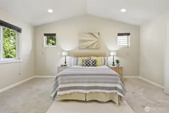 Huge primary suite- light and lovely.