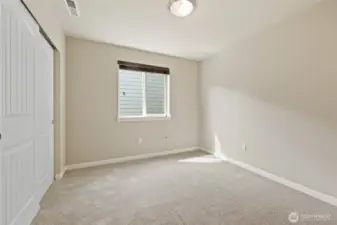 Third Bedroom - window faces to the house nextdoor.
