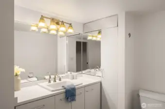Lower level full bath