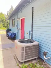 AC keeps the house cool in the summer!