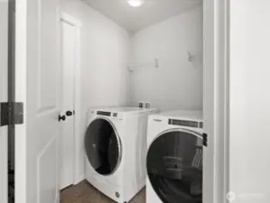 Laundry near all the bedrooms