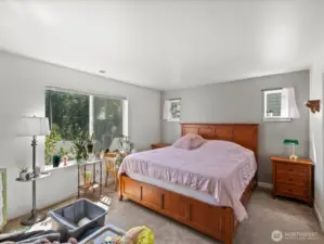 Primary bedroom with ensuite bathroom
