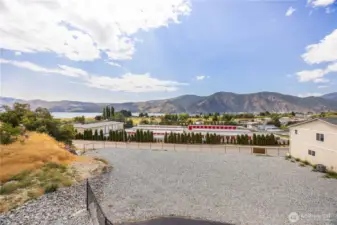 Spectacular lake and mountain views.