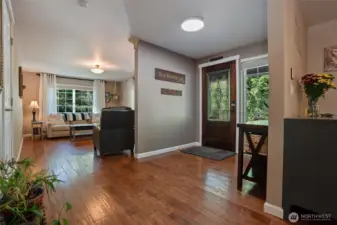 Entry Way, Facing Living Room