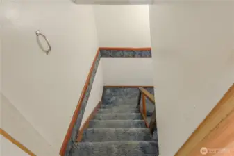 Stairs to lower level