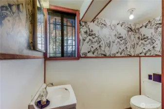 Lower level bathroom
