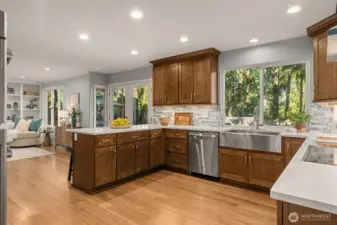 lovely redone kitchen