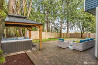 super nice backyard peaceful and very usable