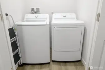 Laundry room.