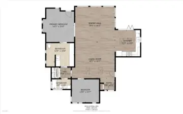 Wonderful open floor plan with seamless flow throughout!