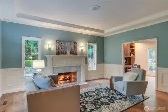 Formal living near entrance