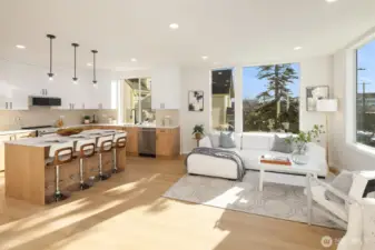 Photo of staged model home 5716