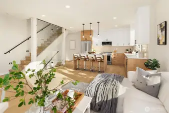 Photo of staged model home 5716