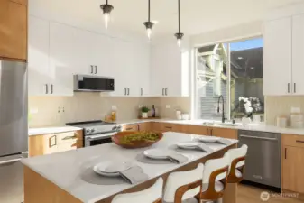 Photo of staged model home 5716