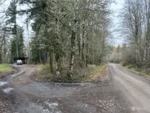 Road and Entrance