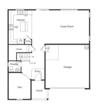 Main floor layout.