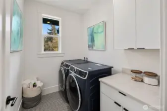 Upper Floor Laundry.