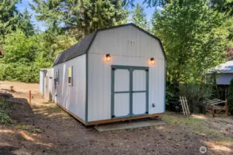 12x24 shed with power!