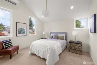 Vaulted ceilings