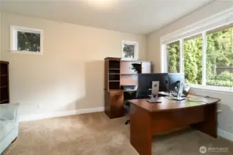 Enjoy this main floor office/flex space