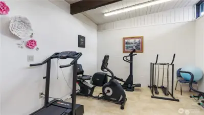 Stay healthy with the exercise room equipment