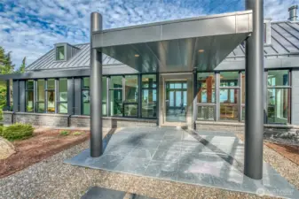 Bold entrance