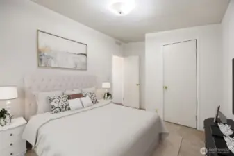 2nd bedroom Virtually Staged