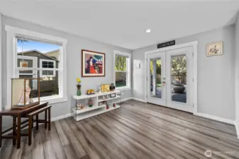 Multi-Gen Living Room With Private Exterior Doors