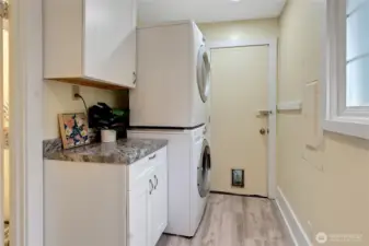 Main floor laundry