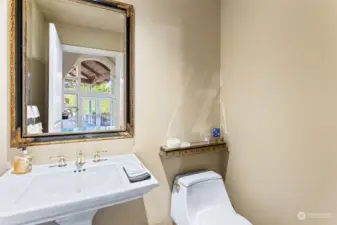 Powder Room on Main Level