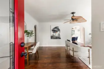 Gorgeous hardwood floors!