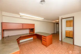 Main lower level office
