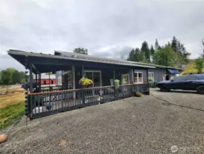 Covered Porch and Patio