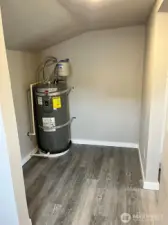 New electric water heater