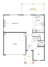 Floor Plan Level 1