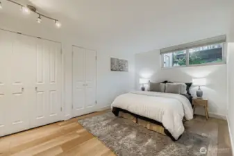 Bedroom #2 with walk-in closet