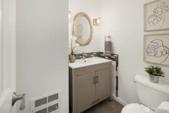 Lovely, updated main floor Guest Bathroom