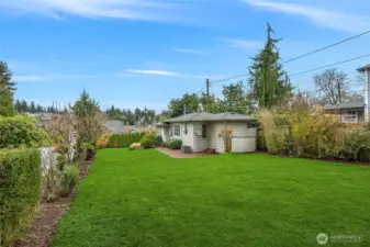 The existing cottage sits at the back of the property and truly has little/no value.
