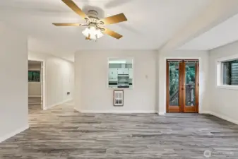 Ceiling Fan in Living Space