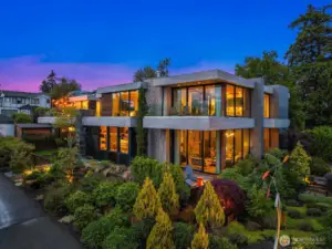 Custom kinetic sculpture by local artist Troy Pillow