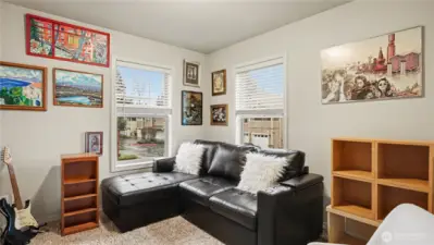 Another view of the guest bedroom.