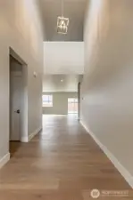 Large vaulted entryway