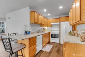 All appliances stay with the home