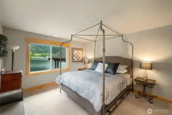 Mini Primary bedroom with incredible views